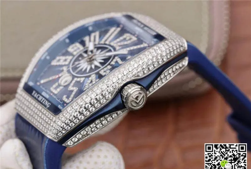 Franck Muller Vanguard V45.SC.DT.AC.BL 1:1 Best Edition Replica Watch Swiss ETA2824-2